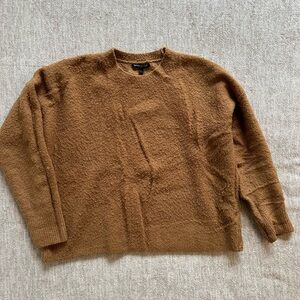 Banana Republic Textured Tan Crewneck Sweater